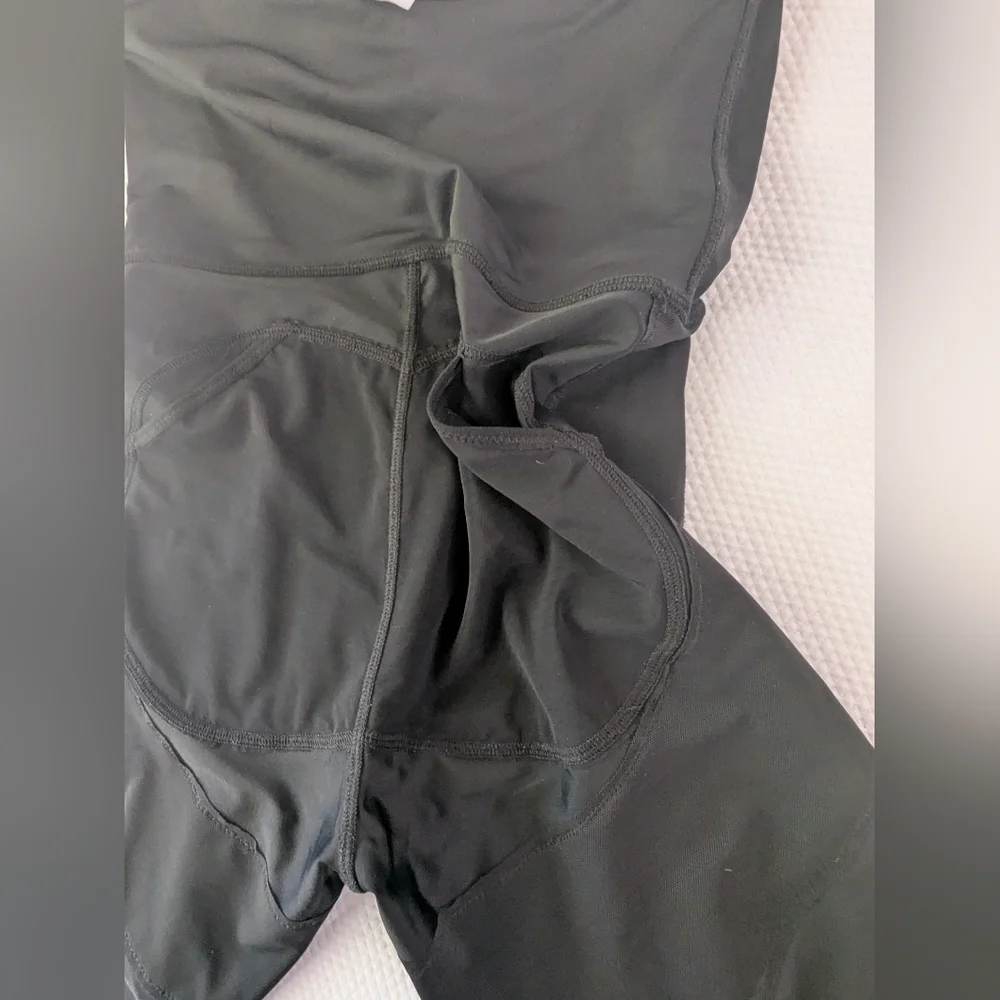 Men High Waisted Boxer Shorts Without  Pad Black SZ L NEW.